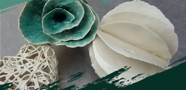 Workshop di Paper clay a cura di Pirjo Eronen